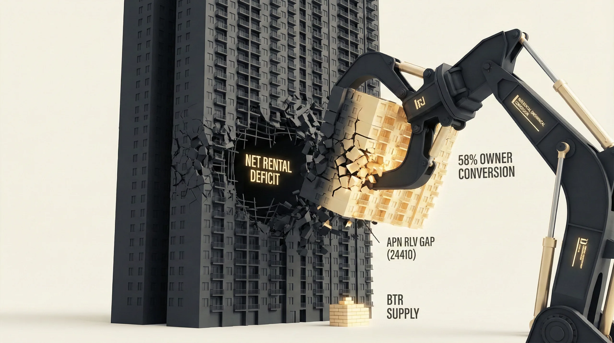Structural Adjustment Confirmed: Investor Divestment Sustainedly Reduces Australia’s Rental Capacity