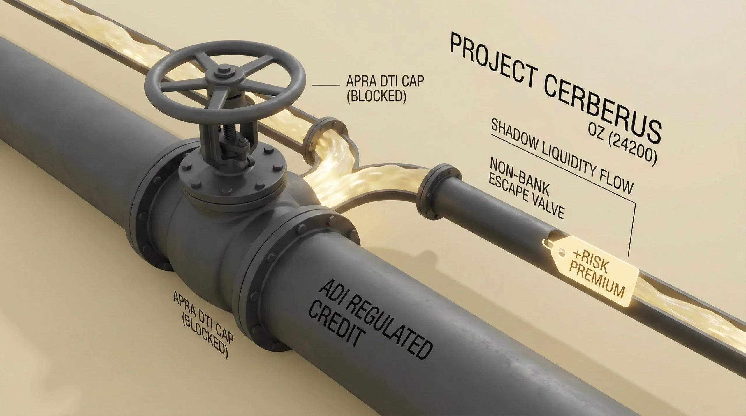 The Upgrader ‘ServiceCliff’: The Convergent Credit Constraints from APRA’s DTI Cap and Forecast Rate Hikes