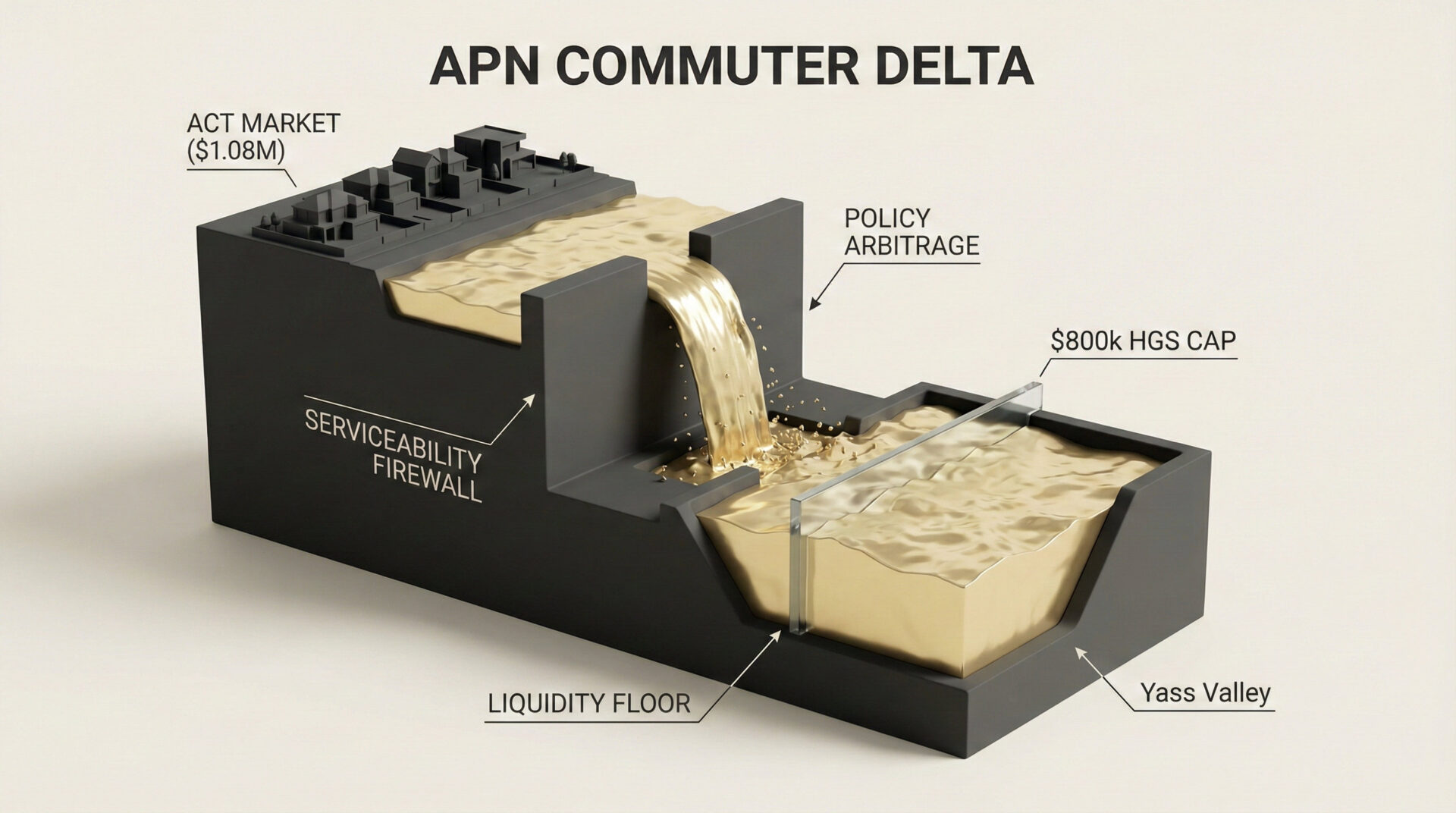The Commuter Delta: How RBA Policy and HGS Caps Are Structuring the Yass Property Market