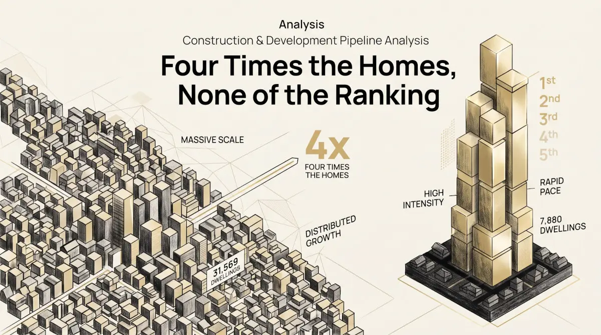 Four Times the Homes, None of the Ranking