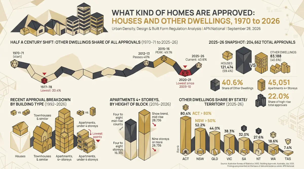 What Kind of Homes Are Approved: Houses and Other Dwellings, 1970 to 2026