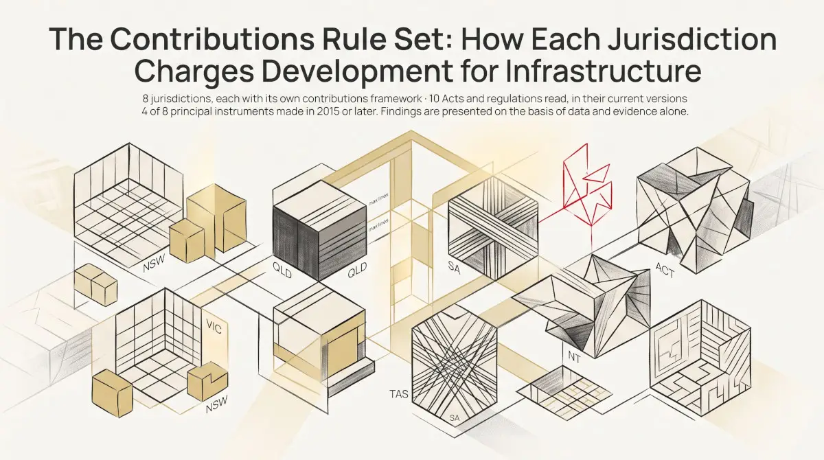 The Contributions Rule Set: How Each Jurisdiction Charges Development for Infrastructure