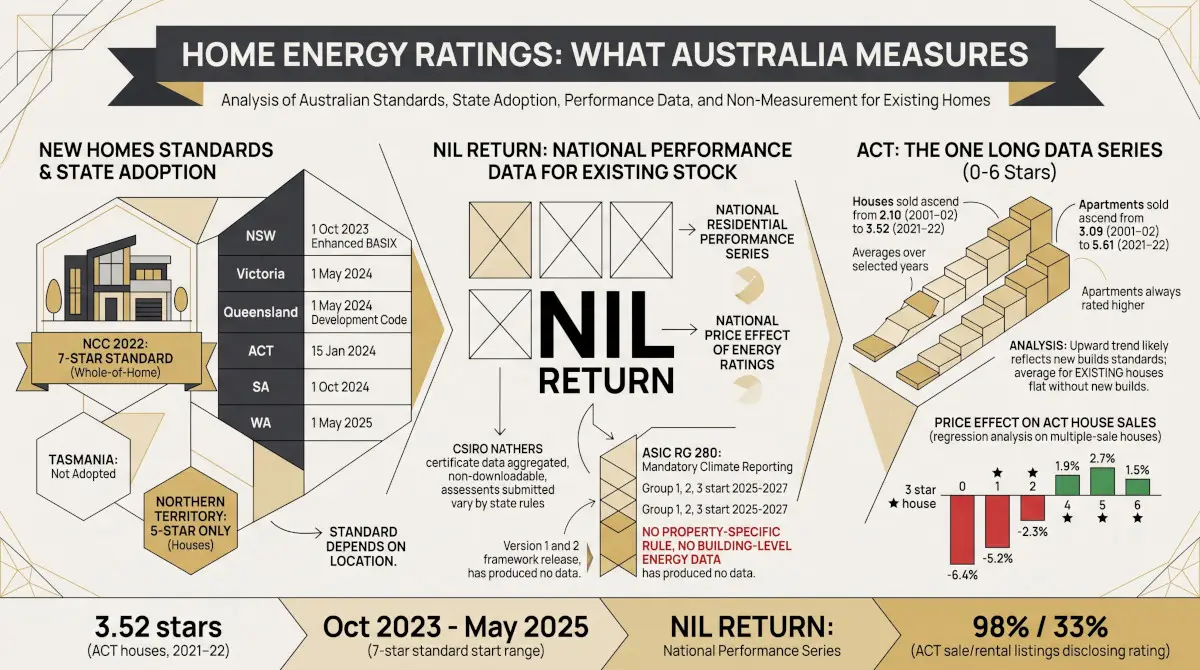 Home Energy Ratings: What Australia Measures